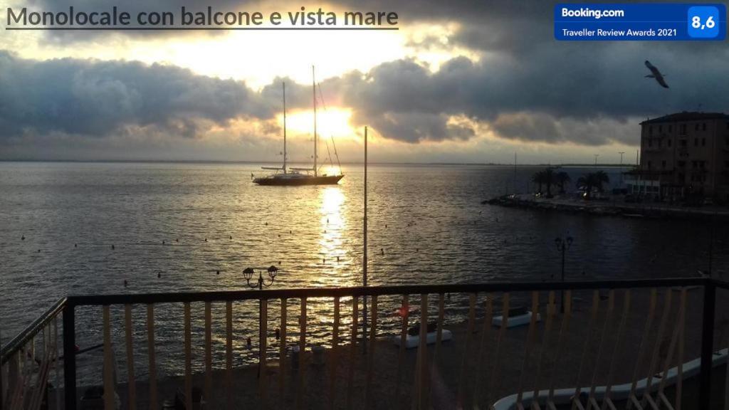 Vila Ampio Monolocale Con Balcone Fronte Mare Porto Santo Stefano  Exteriér fotografie
